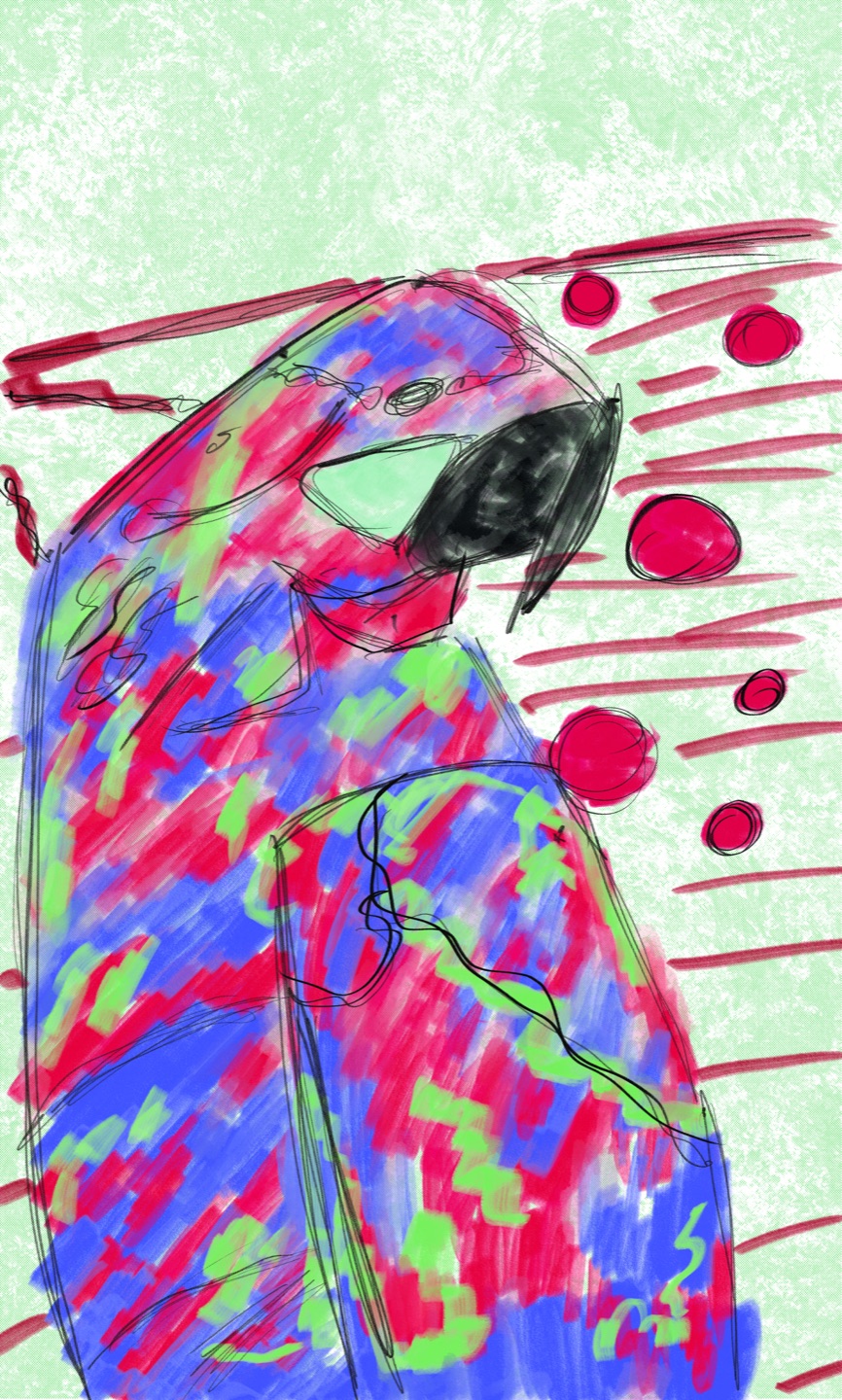 PAE Bird mascot